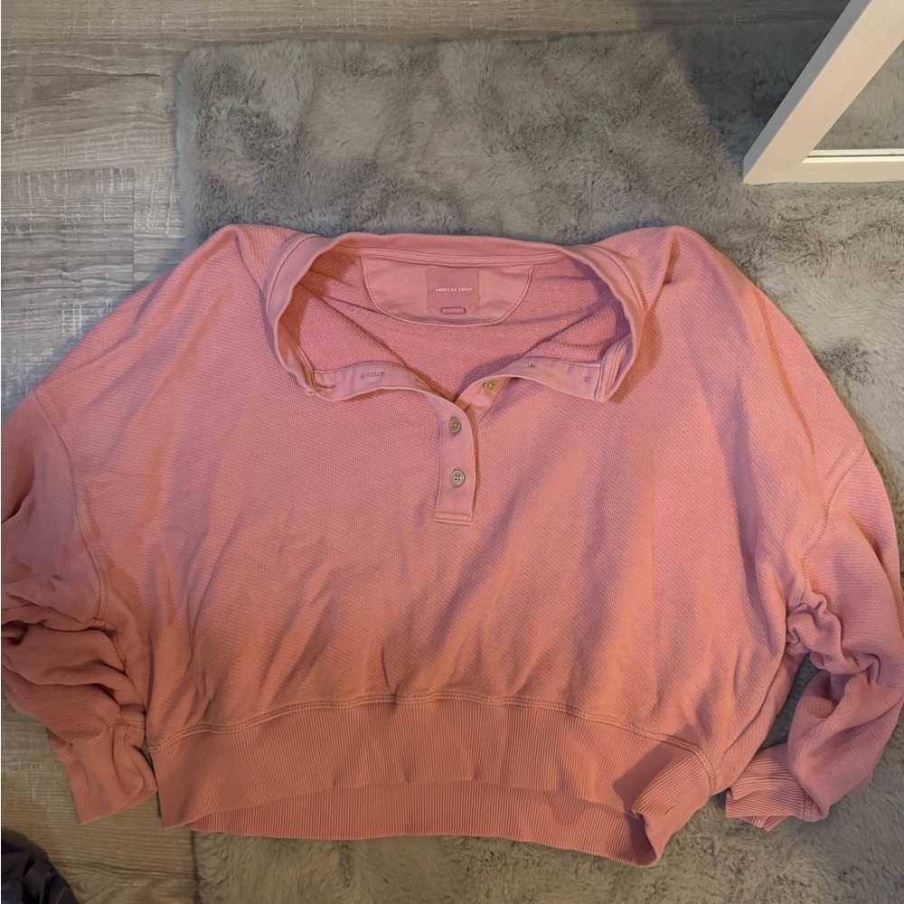 American Eagle Outfitters Soft Pink Top